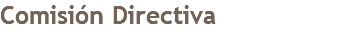 Comisión Directiva